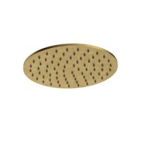 Hotbath Archie Hoofddouche - rond - 20cm - BBP - Geborsteld Messing PVD AR100BBP - thumbnail