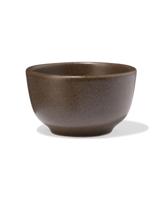 HEMA Hoog schaaltje Ø7cm PUUR reactief glazuur donkerbruin (donkerbruin) - thumbnail