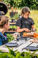 FORGED - Olive Forged - Kinder koksmes Olijfhout 16cm - thumbnail