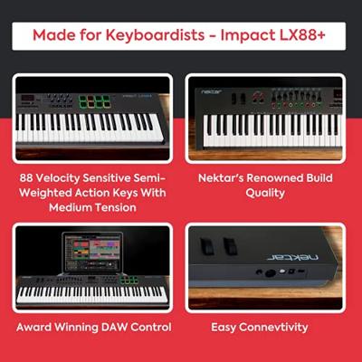 Nektar Impact LX88+ USB/MIDI keyboard - thumbnail