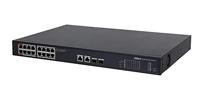 Dahua Technology PoE PFS3220-16GT-240 network Unmanaged L2 Gigabit Ethernet (10/100/1000) Power over Ethernet (PoE) zwart - thumbnail