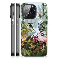 Dierenprint Telefoonhoesje voor iPhone 14 Pro Jungle - thumbnail
