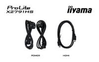 iiyama X2791HS-B1-27, IPS, 1920x1080/120Hz, 1H1DP - thumbnail