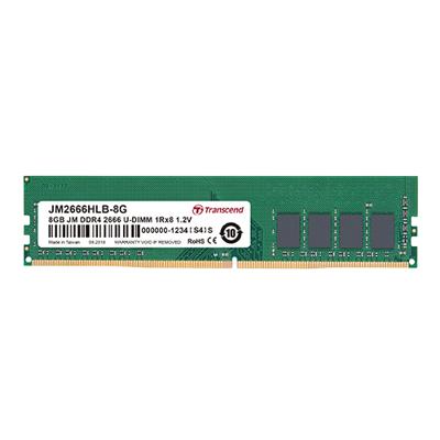 JM2666HLD-4G - Geheugen - DDR4 - 4 GB: 1 x 4 GB - 288-PIN - 2666 MHz / PC4-21300 - CL19 JM2666HLD-4G - Geheugen - DDR4 - 4 GB: 1 x 4 GB - 288-PIN - 2666 MHz / PC4-21300 - CL19