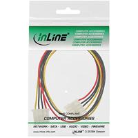 InLine 29650 0.3m Multi kleuren electriciteitssnoer - thumbnail