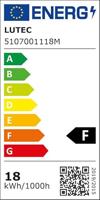Lutec Design wandlampConroy antraciet - 5107001118 - thumbnail