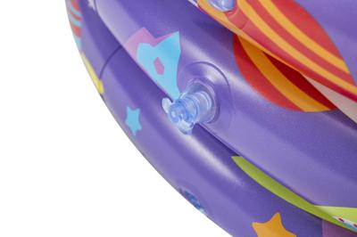 Bestway Opblaasbaar Kinderzwembad 3 Ringen met Ballen 102x25 cm +2 Jaar Binnen en Tuin 52466 - thumbnail