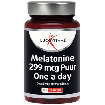 Lucovitaal Melatonine Puur 0.299mg Tabletten