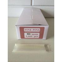 Nylon textielpins 20mm fijn 5.000 stuks - thumbnail