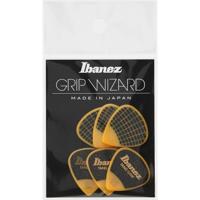 Ibanez PPA16HSGYE Grip Wizard Sand Grip plectrumset 6-pack heavy geel - thumbnail