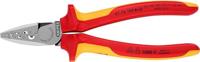 KNIPEX Krimptang voor adereindhulzen VDE 9778180 - thumbnail