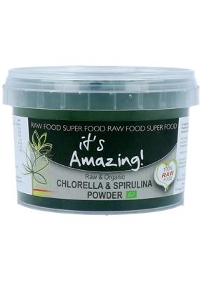 It's Amazing Bio Chlorella & Spirulina Poeder It's Amazing Bio Chlorella & Spirulina Poeder