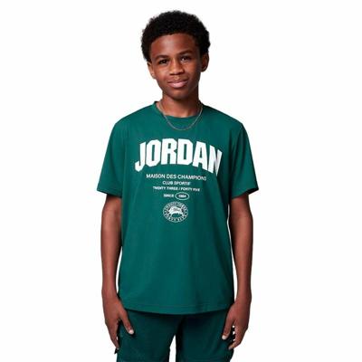T-Shirt met Korte Mouwen voor kinderen Jordan Jdb Des Champions - Maat: 13-15 Jaar