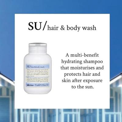 Davines Essential Care SU Hair & Body Wash 75ml
