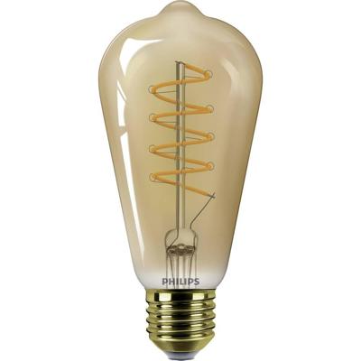 Philips LED ST64 E27 4-25W 1800K filament gold dimbaar blister - 5102567 Philips LED ST64 E27 4-25W 1800K filament gold dimbaar blister - 5102567