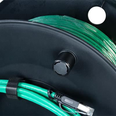 LogiLink RJ45 Netwerk Kabelhaspel CAT 6A S/FTP 80 m Groen LogiLink RJ45 Netwerk Kabelhaspel CAT 6A S/FTP 80 m Groen