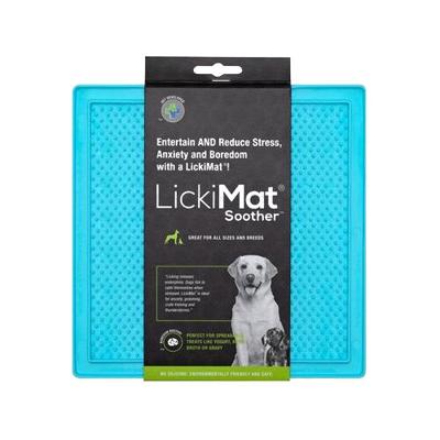 Voerbak voor honden Lickimat Turkoois TPR