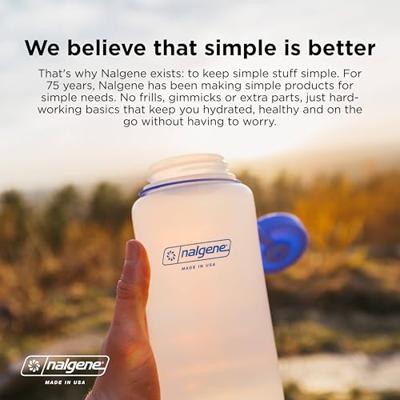 Nalgene Wide Mouth Sustain 500ML Drinkfles Cerulean 500ML - thumbnail