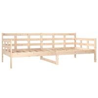 Slaapbank 90x200 cm massief grenenhout - thumbnail