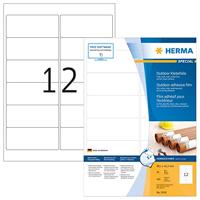 Etiket herma 9538 99.1x42.3 weerbest wit 480st - thumbnail