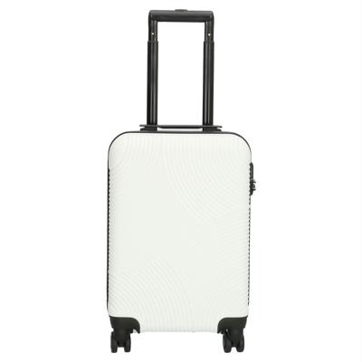 Enrico Benetti Louisville suitcase cabin luggage white