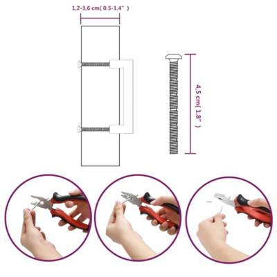 VidaXL Handvatten 20 st 96 mm roestvrij staal goudkleurig