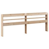 Bedframe met hoofdbord massief grenenhout 180x200 cm - thumbnail