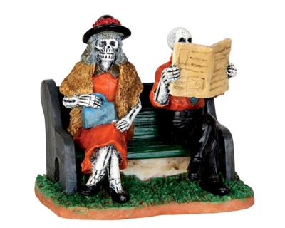 Lemax really late train halloween figuur Spooky Town 2014