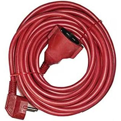 Verlengbare Kabel EDM 23601 Rood 15 m Flexibel