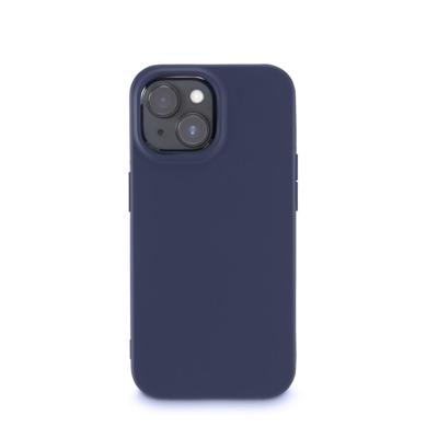 Hama Fantastic Feel Cover Voor Apple IPhone 15 Blauw Hama Fantastic Feel Cover Voor Apple IPhone 15 Blauw