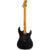 JET Guitars JS-500 Matt Black elektrische gitaar - thumbnail