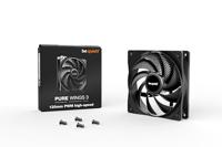 BeQuiet Pure Wings 3 PC-ventilator Zwart (b x h x d) 120 x 25 x 120 mm - thumbnail