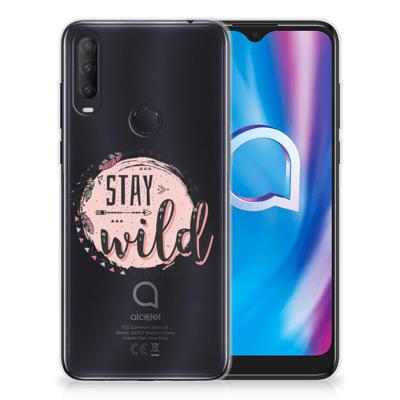 Alcatel 1S (2020) Telefoonhoesje met Naam Boho Stay Wild Alcatel 1S (2020) Telefoonhoesje met Naam Boho Stay Wild