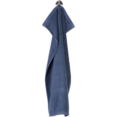 Cawö Cawö Lifestyle Uni Handdoek 50x100 Nachtblau