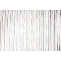 2LIF deurgordijn Saba - grijs - 93x220 cm - Leen Bakker - thumbnail