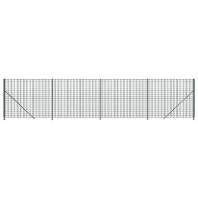 Draadgaashek met flens 1,6x10 m groen