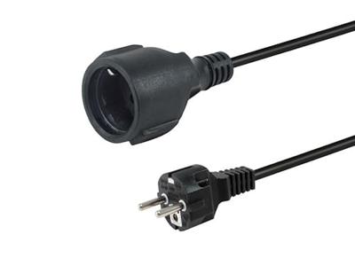 Equip 112182 electriciteitssnoer Zwart 5 m CEE7/7 CEE7/3
