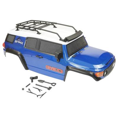FTX - Outback Geo 4X4 Assembled Body W/Accessories - Blue (FTX9945B)