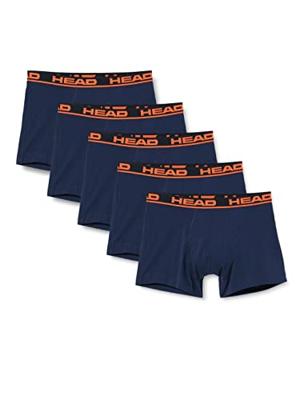 Head boxershorts Orange/Peacoat 5-Pack-XL