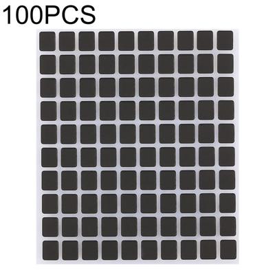100 stuks Display scherm zwart Stickers voor iPhone X