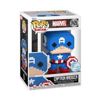 Marvel 8-Bit Funko Pop Vinyl: Captain America - thumbnail