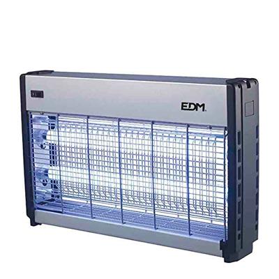 Elektrische insectendoder EDM 06013 Zilverkleurig 2 x 15 W 49 x 10 x 31 cm