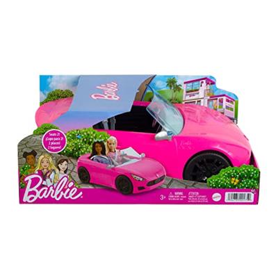 MATTEL Speelgoedauto Barbie Cabrio of Hot Wheels Monster Truck (HBT92 Barbie Glam Cabrio) - thumbnail