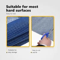 VidaXL Tenttapijt blauw 200 x 200 cm polyester - thumbnail