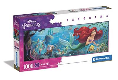 Clementoni panorama puzzel disney prinses, 1000st.