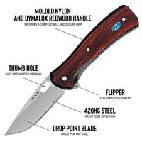 Buck Vantage Avid Zakmes Rosewood Large - thumbnail