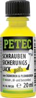 PETEC schroefbeveiligingslak safety varnish yellow 20m - thumbnail
