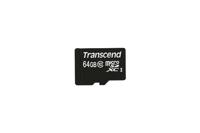 Transcend Premium microSDXC-kaart Industrial 64 GB Class 10, UHS-I Incl. SD-adapter - thumbnail
