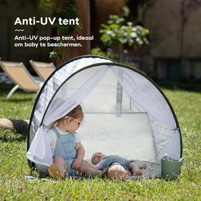 Anti-UV UPF50+ tent met muggenet Babymoov groen - thumbnail