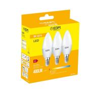 Set van 3 ledlampen EDM 98204 G 35 W 5 W 50 W E14 400 lm Ø 3,6 x 10 cm (3200 K) - thumbnail